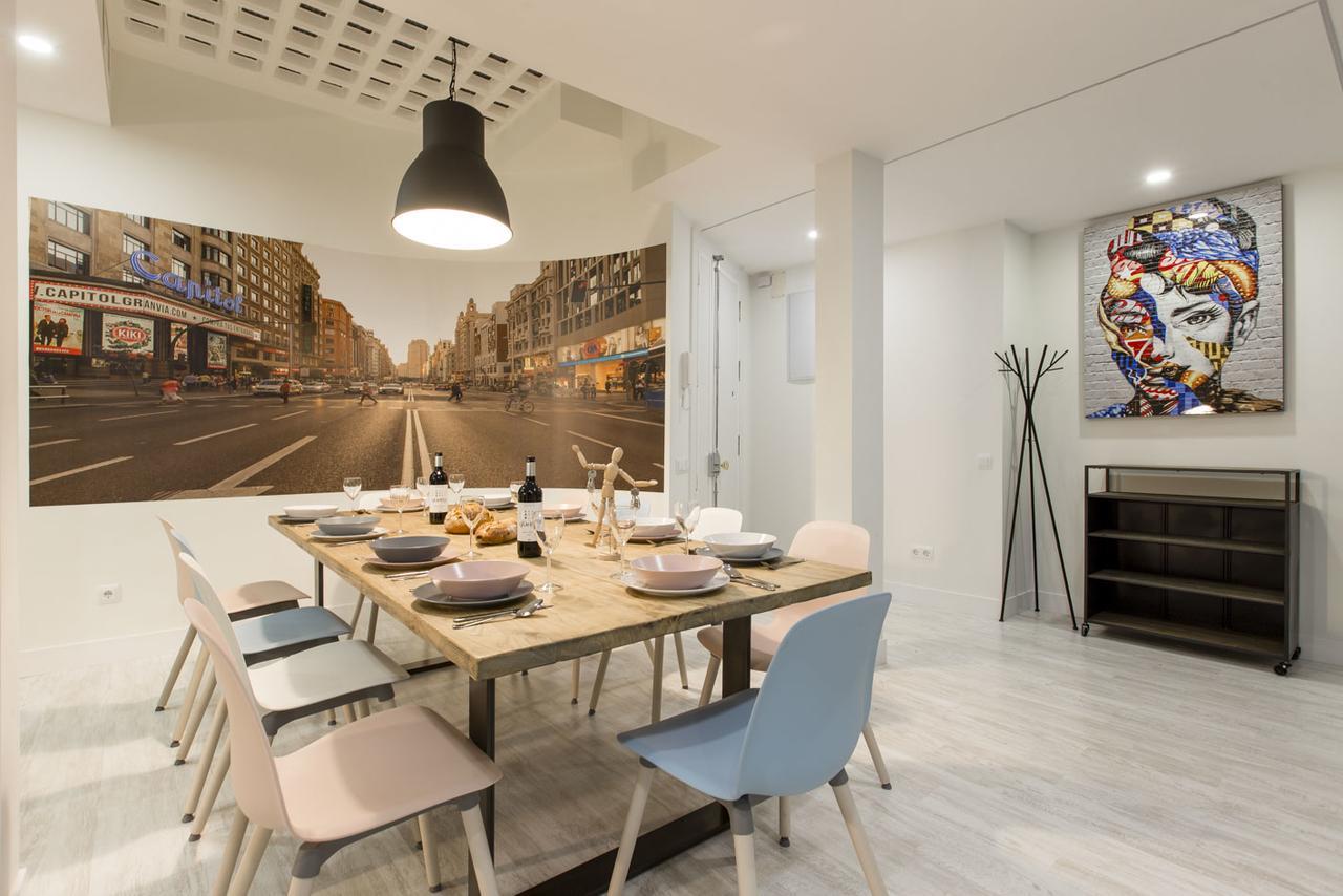 Ferienwohnung Bookinmadrid Com - Cascorro Sq 18 Pax Exterior foto